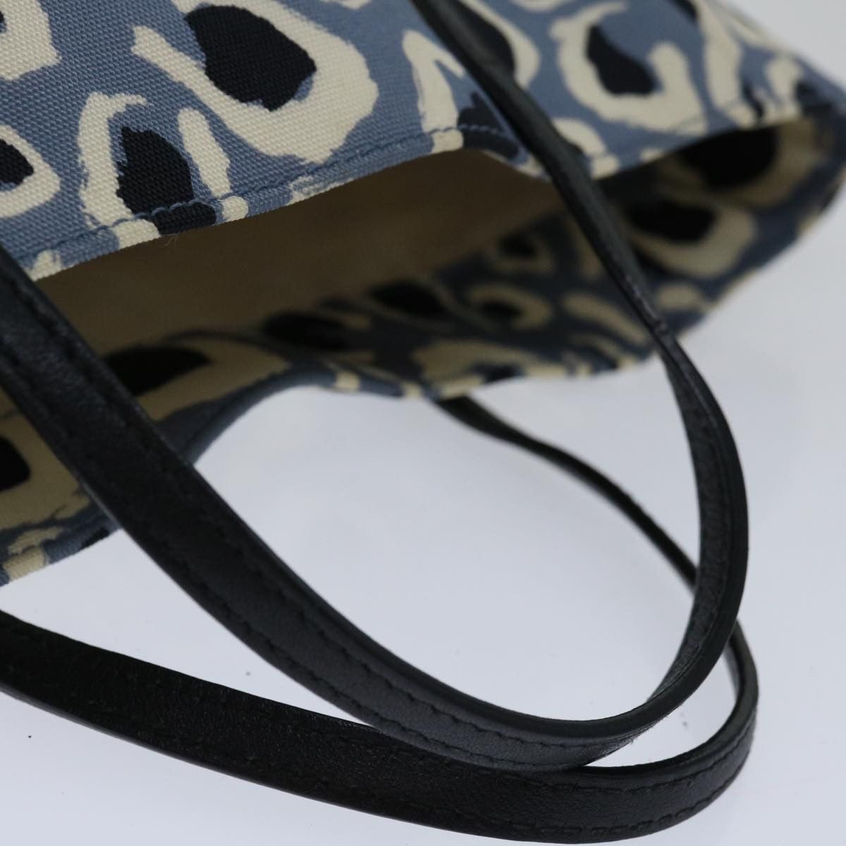 Gucci Padlock Blue Canvas Handbag (Pre-Owned) Size ONE SIZE - 13 Thumbnail