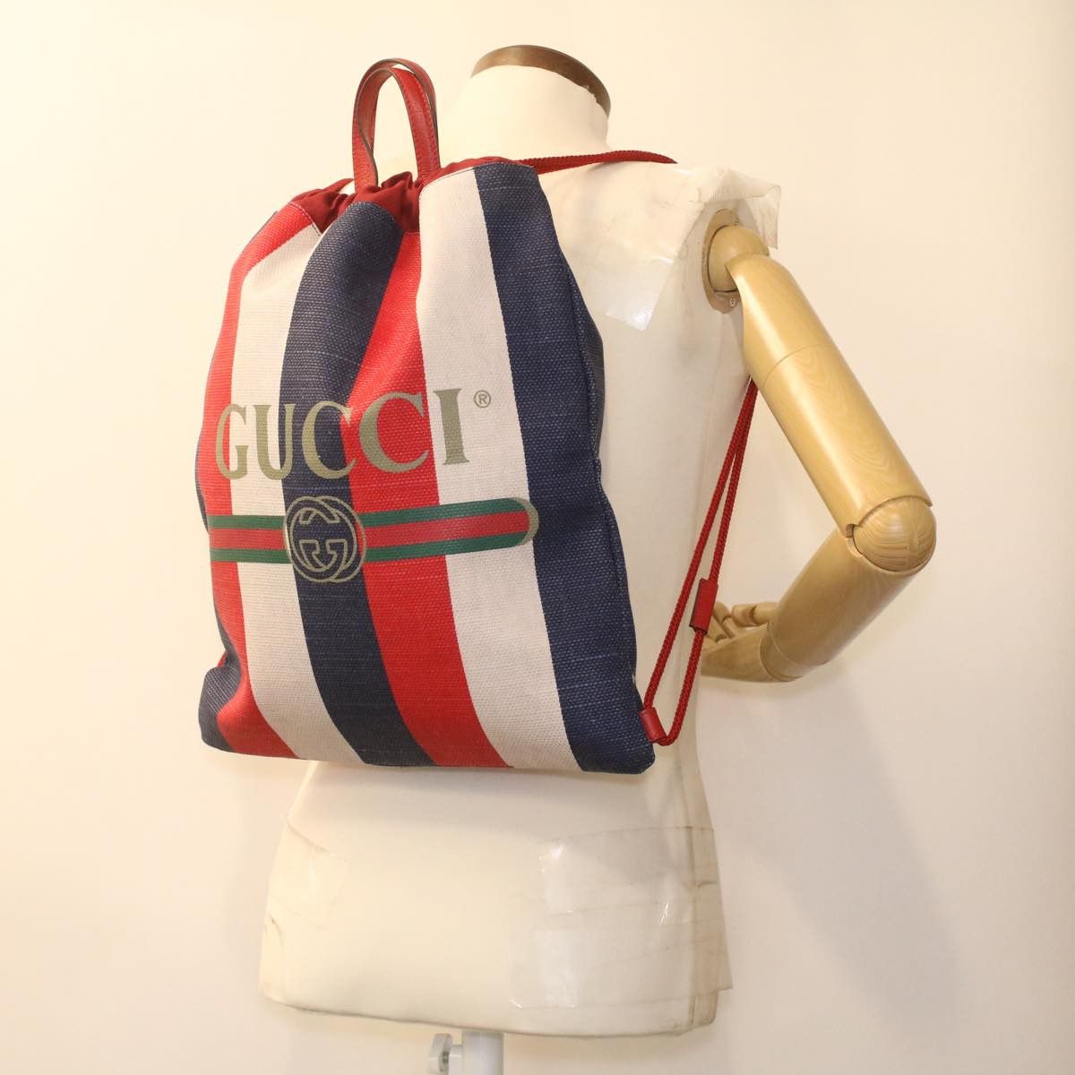 Gucci Ophidia Multicolour Canvas Backpack Bag (Pre-Owned) Size ONE SIZE - 7 Thumbnail