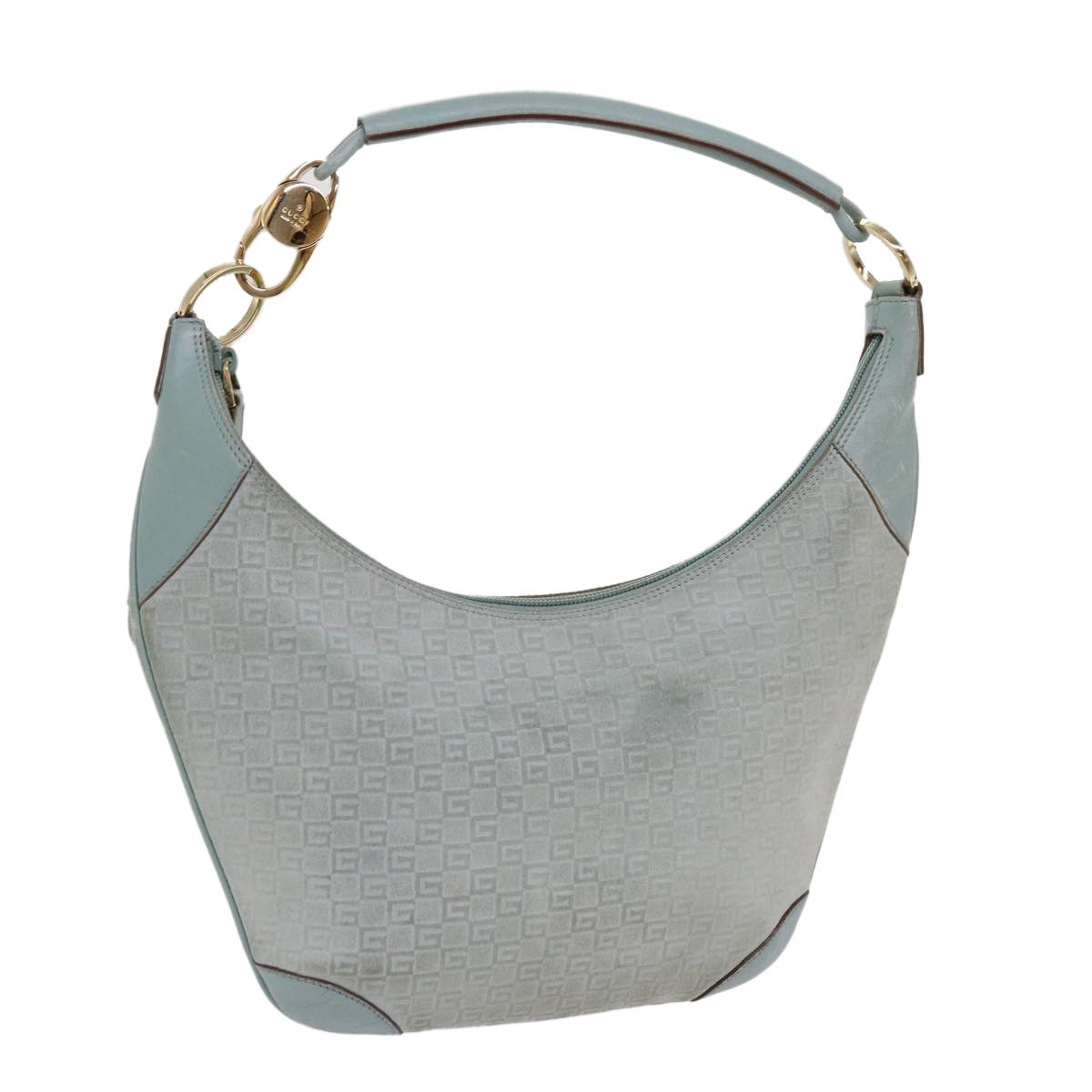 Gucci Hobo Blue Canvas Shoulder Bag (Pre-Owned) Size ONE SIZE - 4 Thumbnail