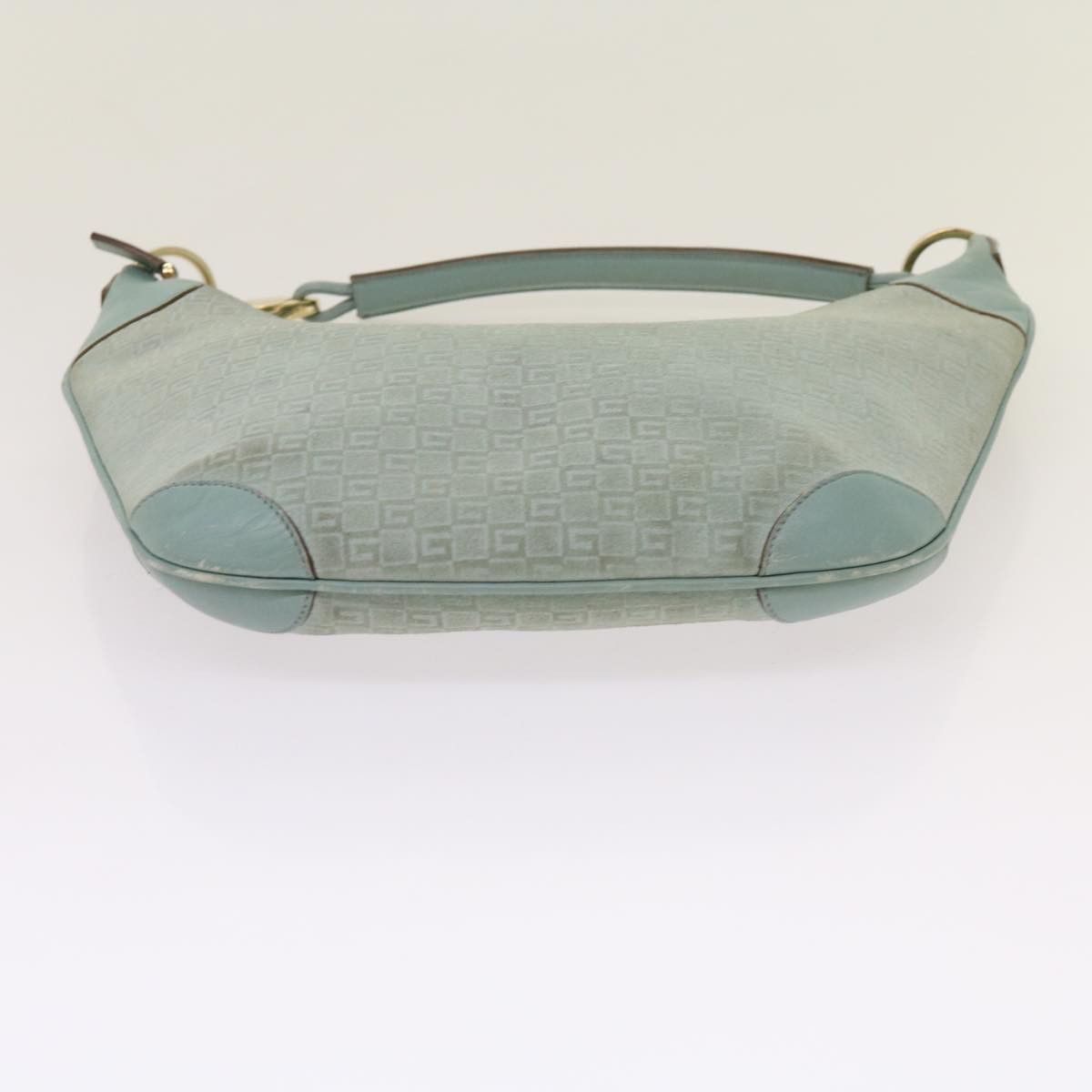 Gucci Hobo Blue Canvas Shoulder Bag (Pre-Owned) Size ONE SIZE - 3 Thumbnail