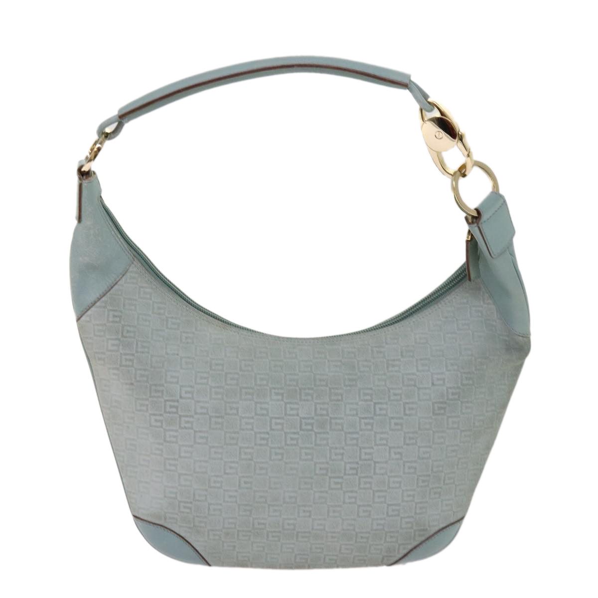Gucci Hobo Blue Canvas Shoulder Bag (Pre-Owned) Size ONE SIZE - 2 Thumbnail