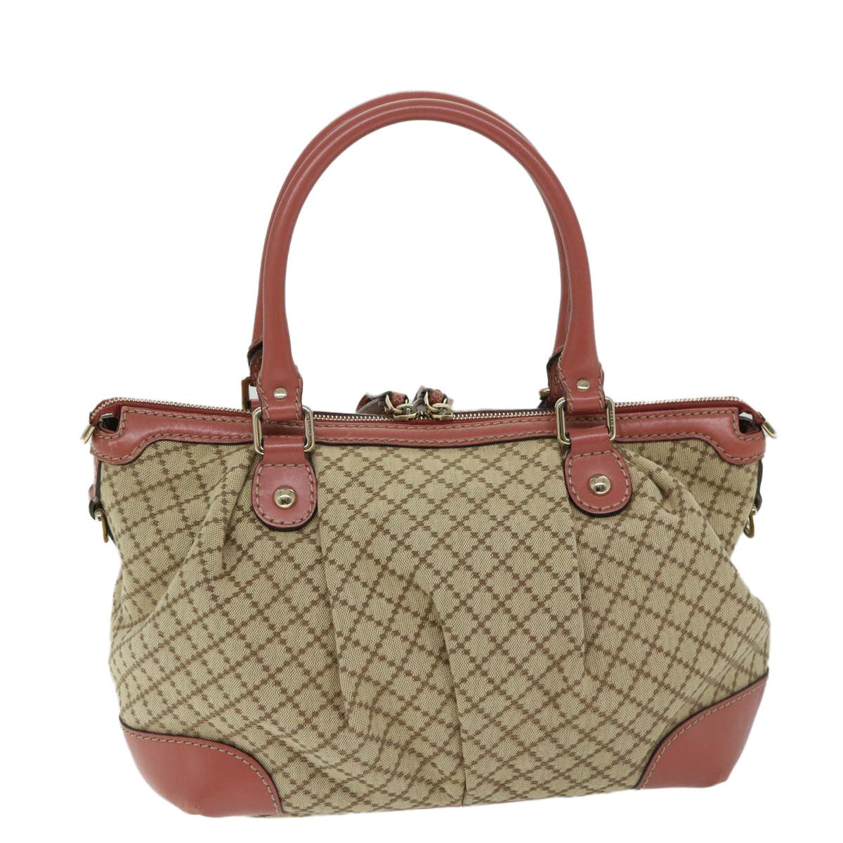 Gucci Sukey Beige Canvas Handbag (Pre-Owned) Size ONE SIZE - 2 Thumbnail