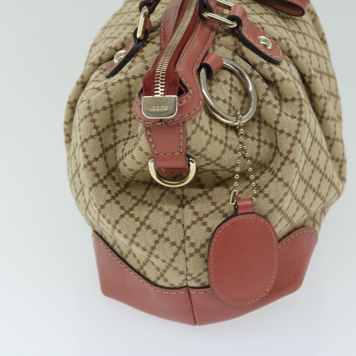 Gucci Sukey Beige Canvas Handbag (Pre-Owned) Size ONE SIZE - 13 Thumbnail
