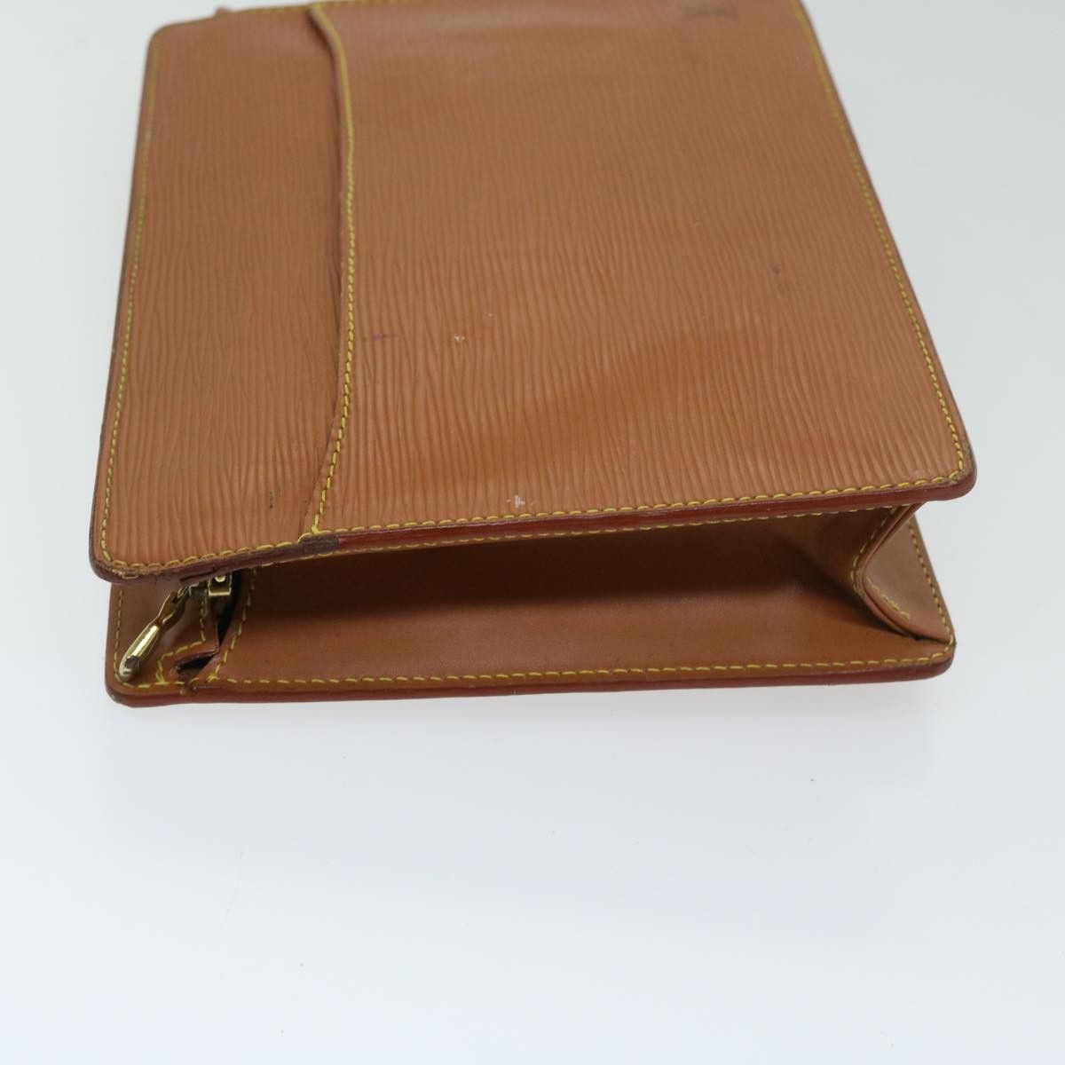 Louis Vuitton Pochette Homme Brown Leather Clutch Bag (Pre-Owned) Size ONE SIZE - 9 Thumbnail