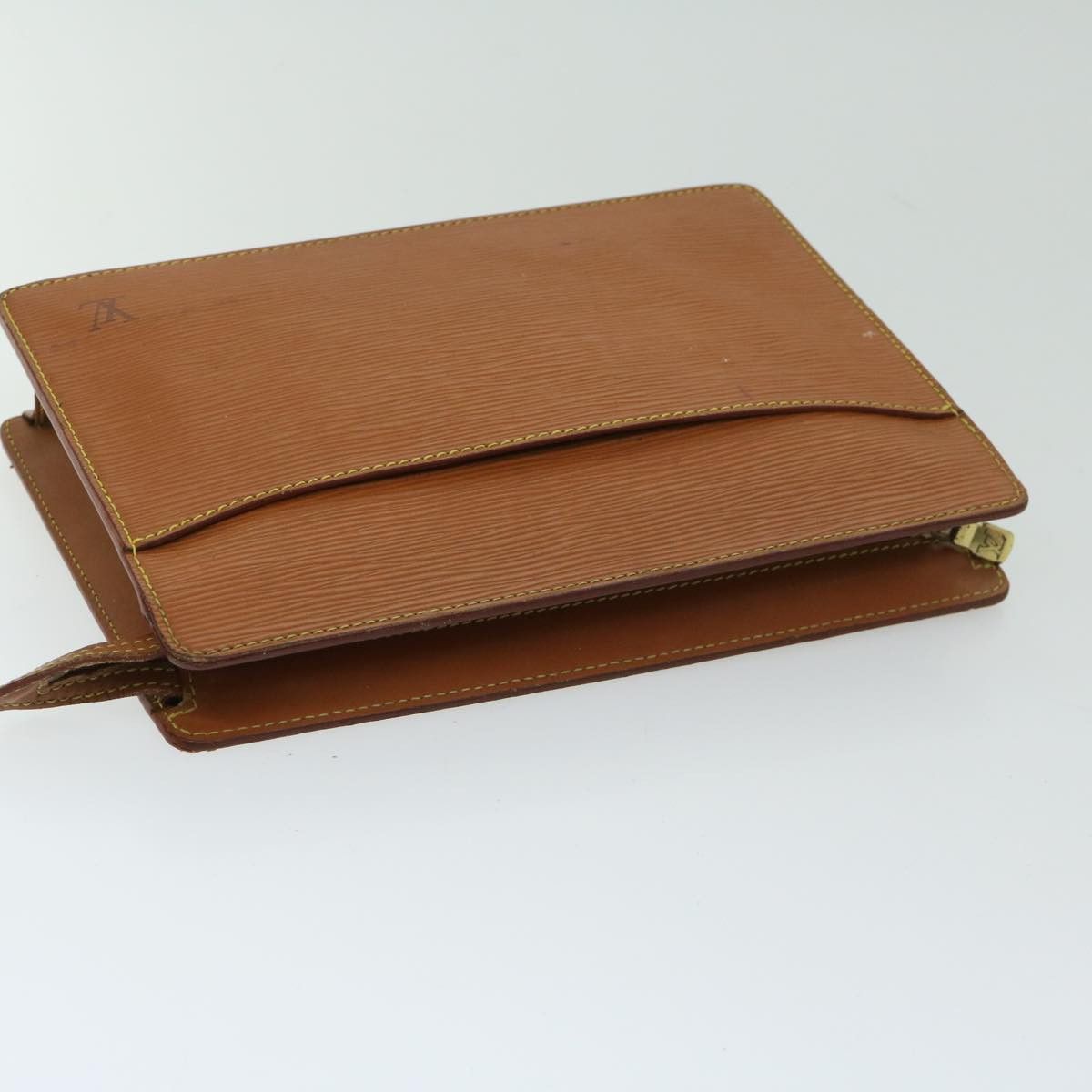Louis Vuitton Pochette Homme Brown Leather Clutch Bag (Pre-Owned) Size ONE SIZE - 4 Thumbnail