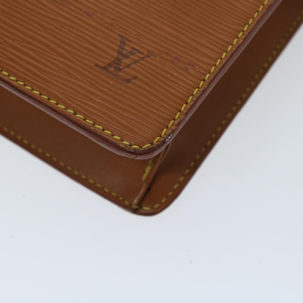 Louis Vuitton Pochette Homme Brown Leather Clutch Bag (Pre-Owned) Size ONE SIZE - 10 Thumbnail