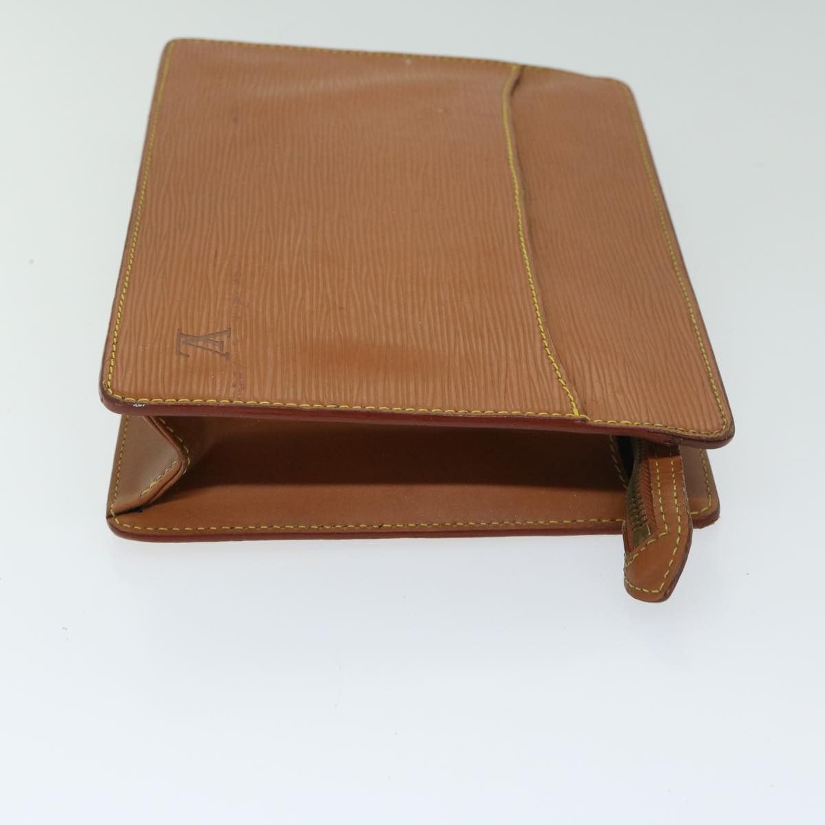Louis Vuitton Pochette Homme Brown Leather Clutch Bag (Pre-Owned) Size ONE SIZE - 8 Thumbnail