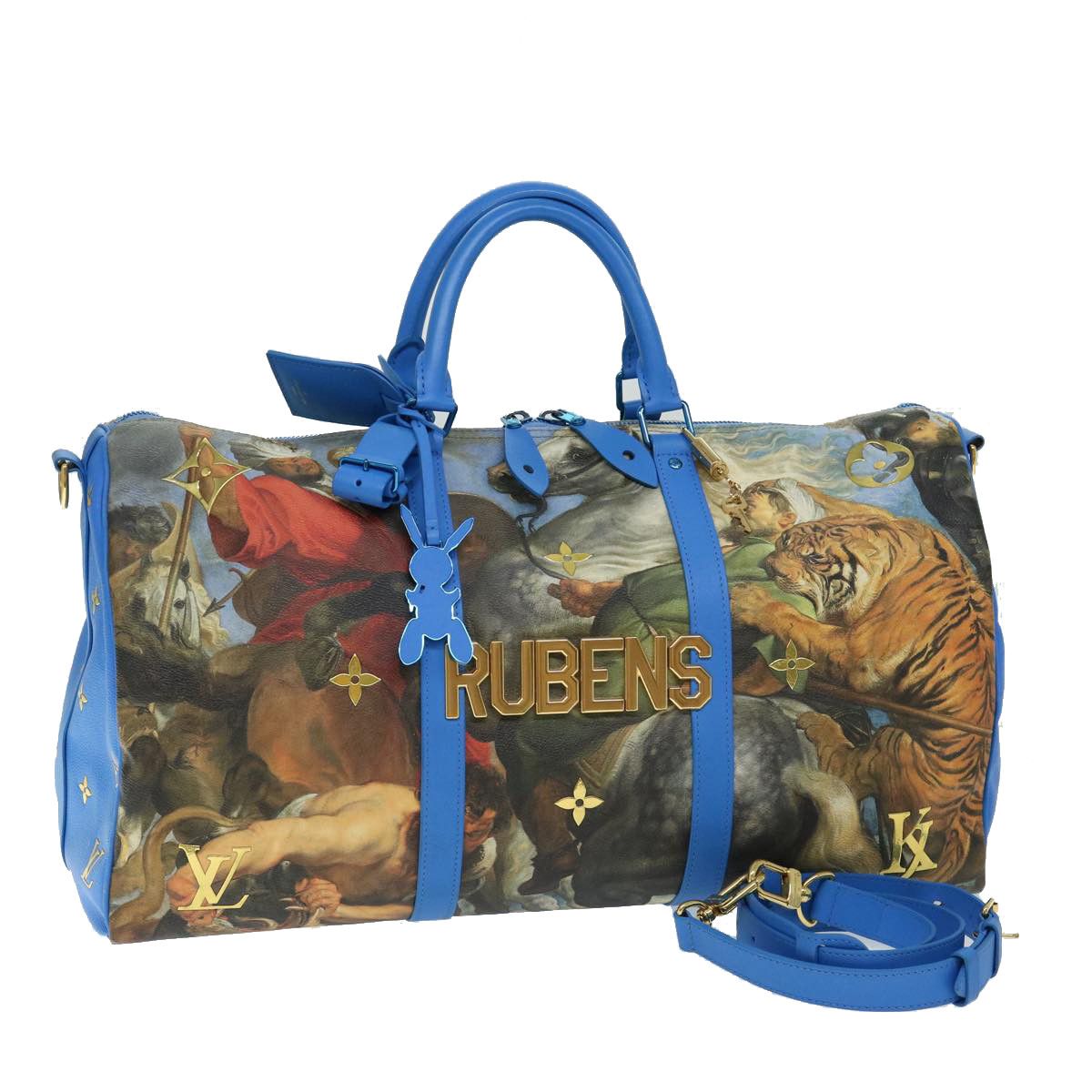 Louis Vuitton Keepall Bandouliere 50 Multicolour Canvas Travel Bag Size ONE SIZE - 8 Thumbnail