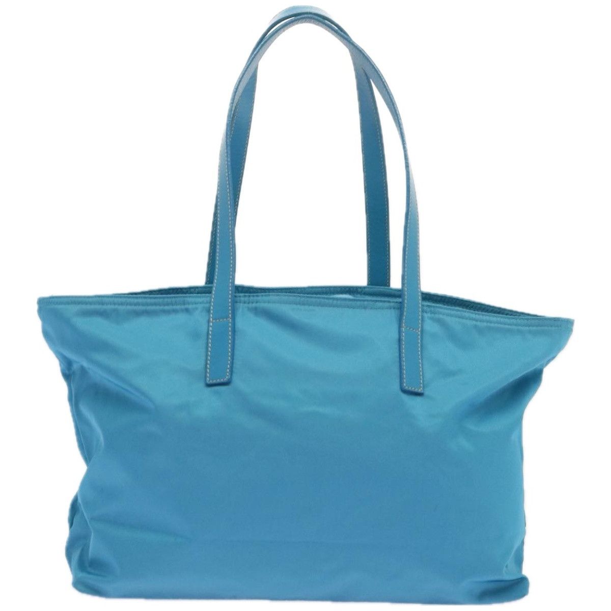 Prada Blue Synthetic Tote Bag (Pre-Owned) Size ONE SIZE - 2 Thumbnail