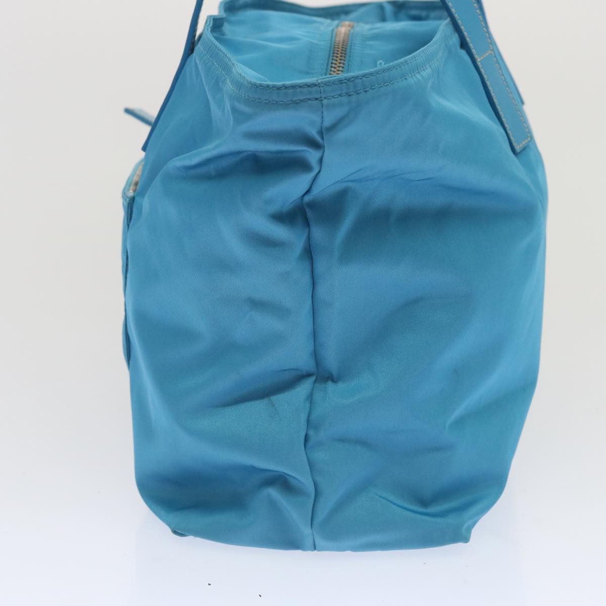 Prada Blue Synthetic Tote Bag (Pre-Owned) Size ONE SIZE - 11 Thumbnail