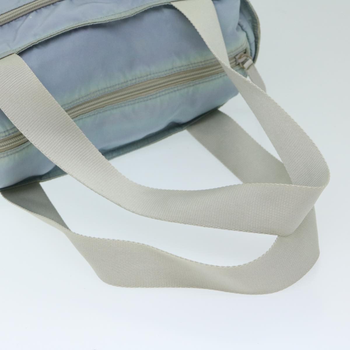 Prada Tessuto Blue Synthetic Tote Bag (Pre-Owned) Size ONE SIZE - 12 Thumbnail