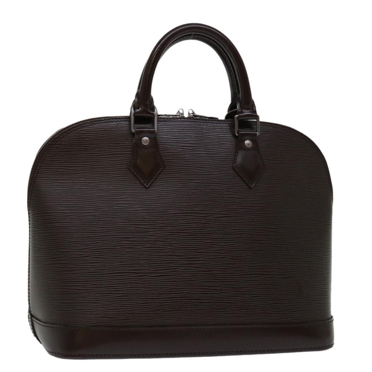 Louis Vuitton Alma Brown Leather Handbag (Pre-Owned) Size ONE SIZE - 11 Thumbnail