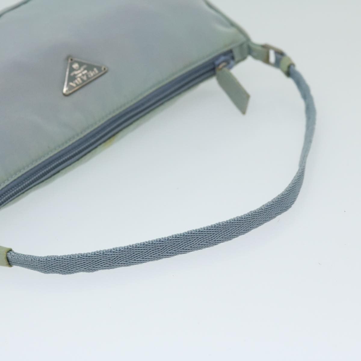Prada Tessuto Blue Synthetic Clutch Bag (Pre-Owned) Size ONE SIZE - 12 Thumbnail