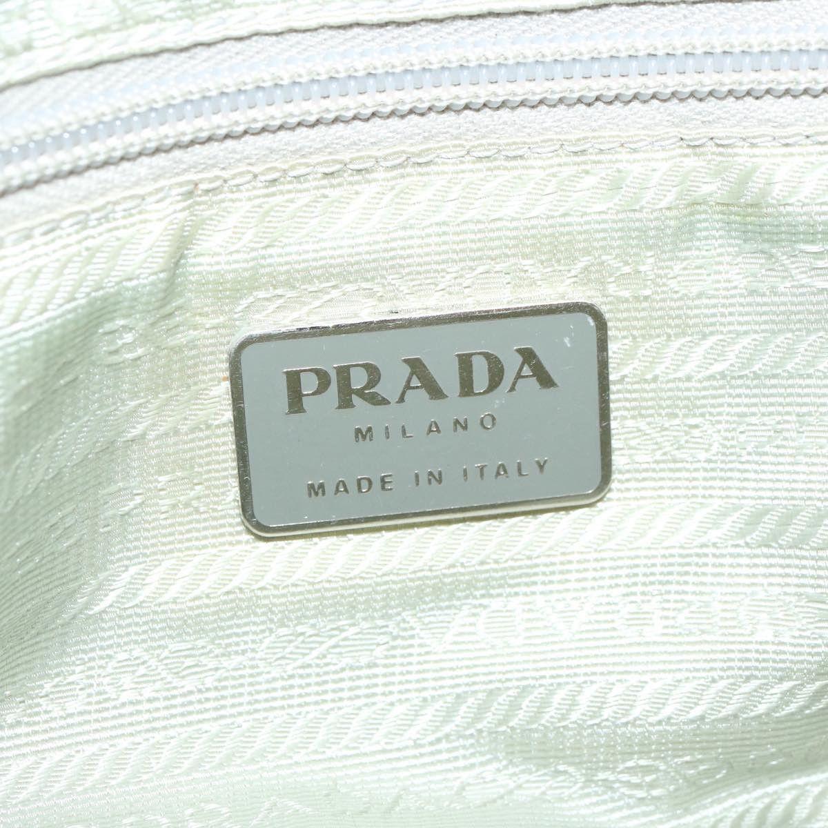 Prada Tessuto Blue Synthetic Shoulder Bag (Pre-Owned) Size ONE SIZE - 8 Thumbnail