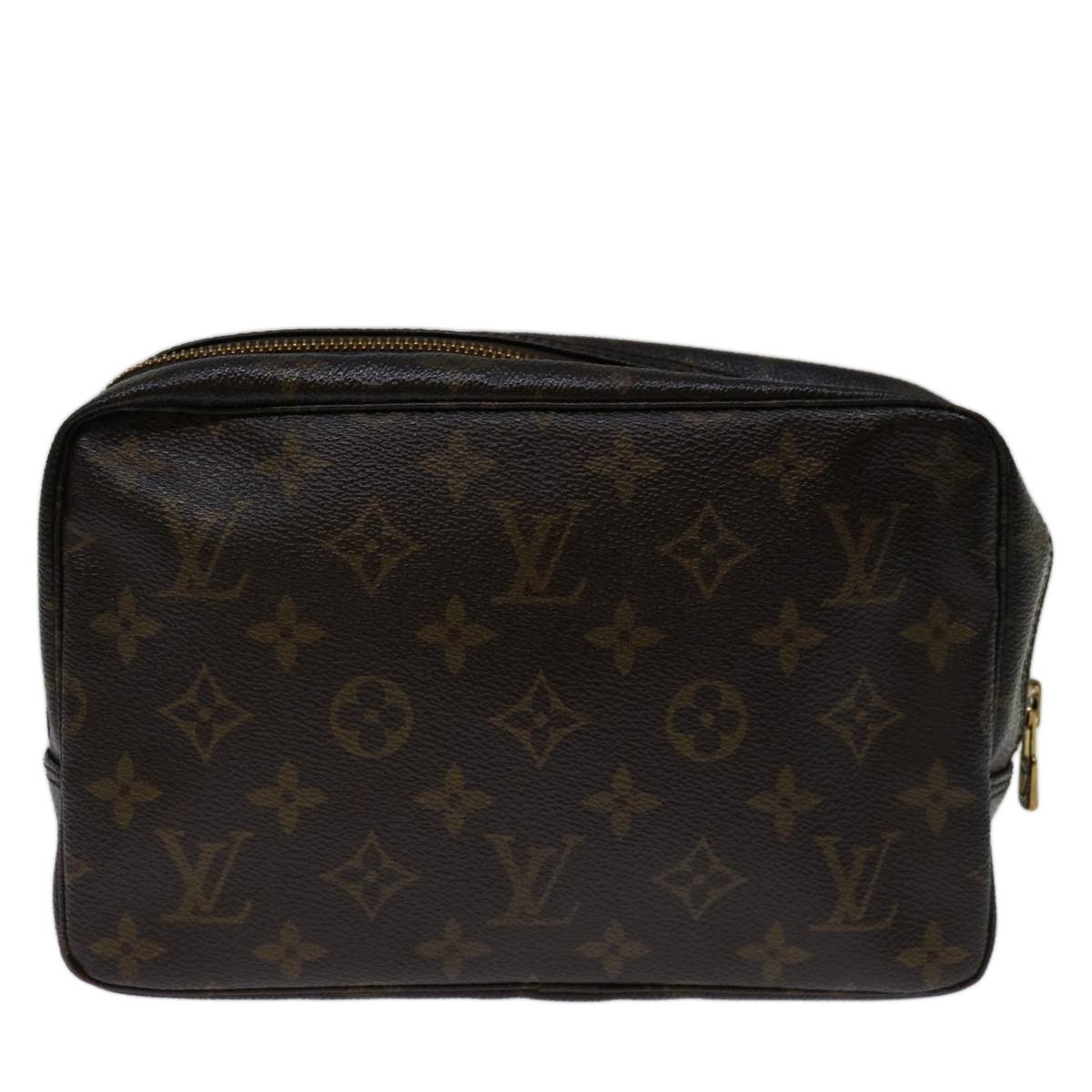 Louis Vuitton Trousse De Toilette Brown Canvas Clutch Bag (Pre-Owned) Size ONE SIZE - 9 Thumbnail