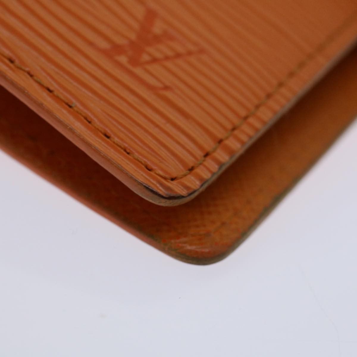 Louis Vuitton Agenda Pm Orange Leather Wallet (Pre-Owned) Size ONE SIZE - 12 Thumbnail