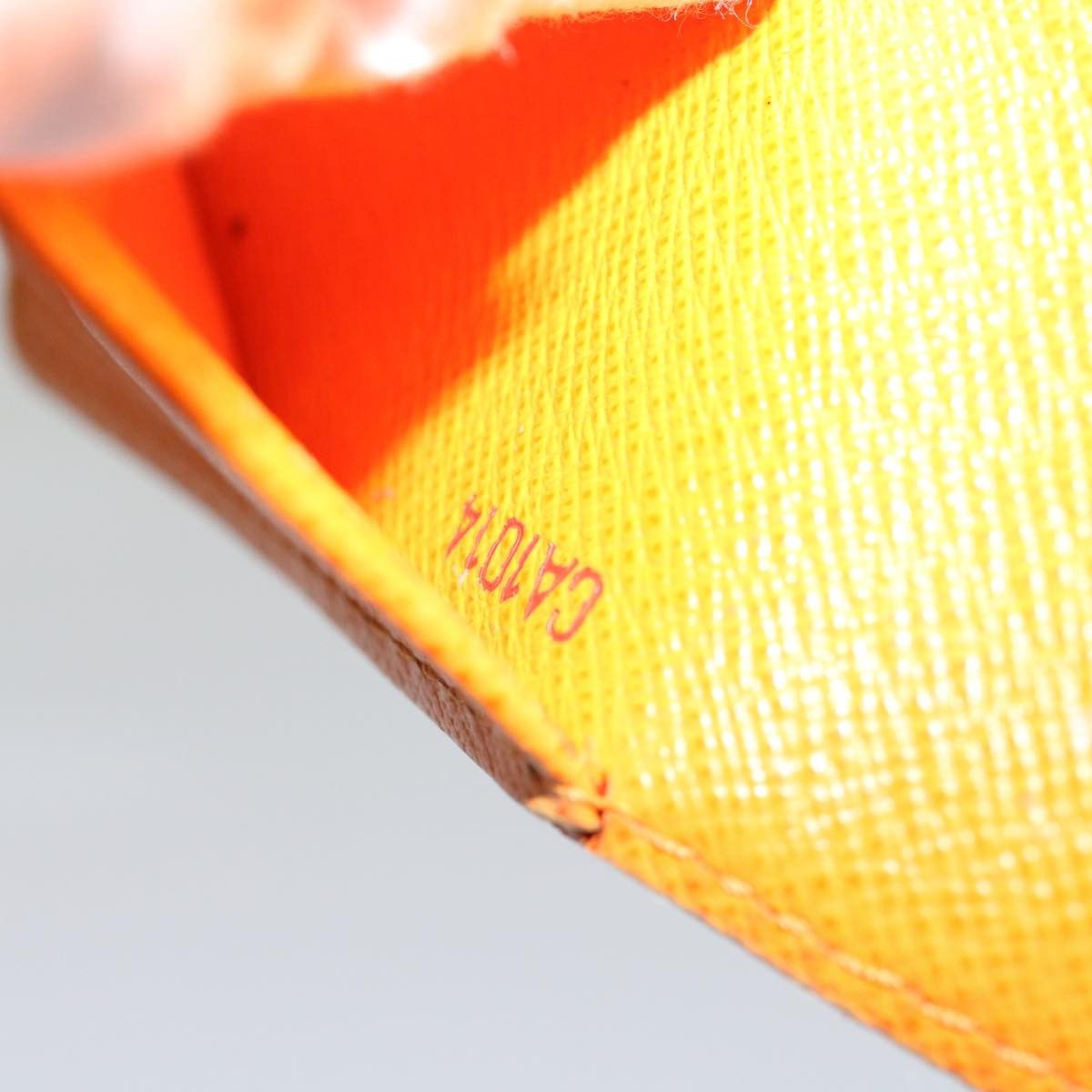 Louis Vuitton Agenda Pm Orange Leather Wallet (Pre-Owned) Size ONE SIZE - 6 Thumbnail