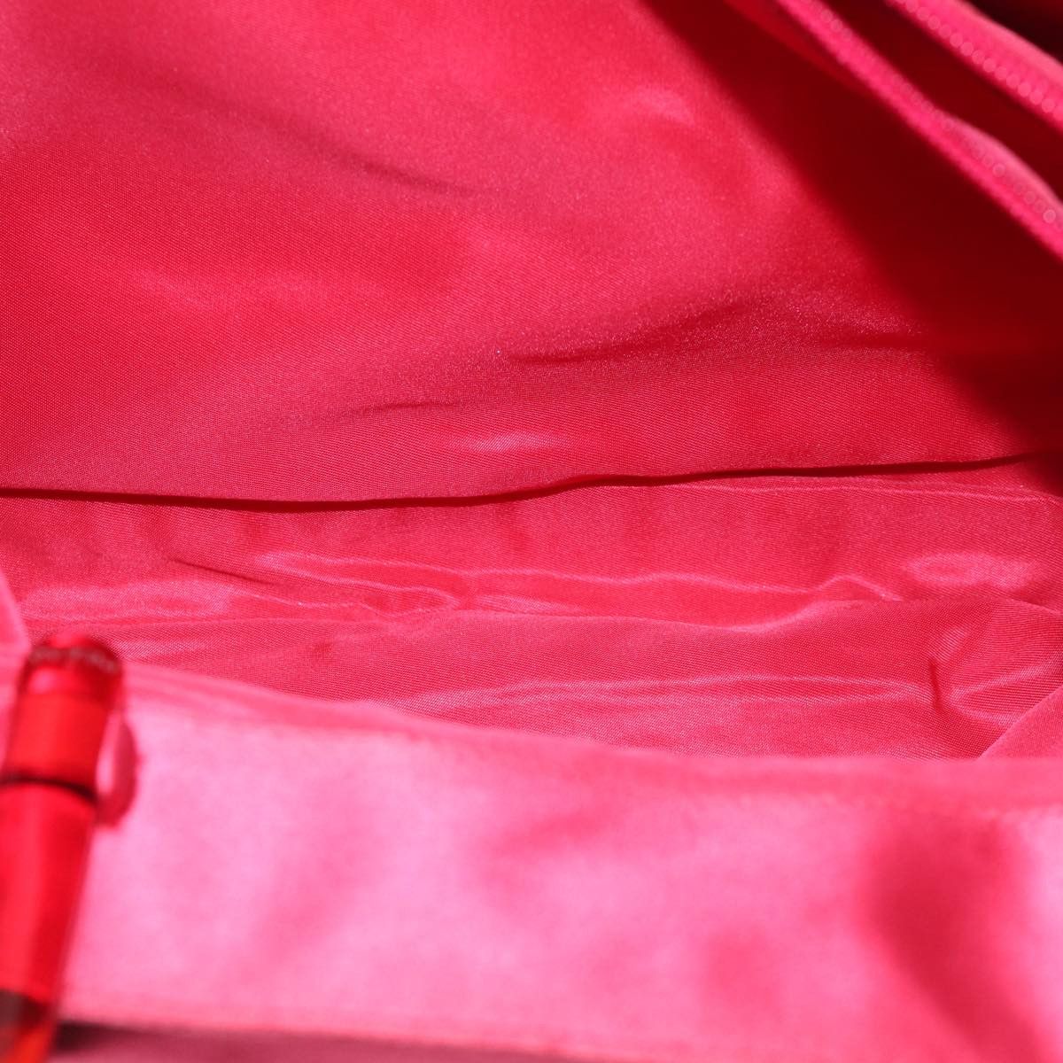 Prada Tessuto Red Synthetic Handbag (Pre-Owned) Size ONE SIZE - 5 Thumbnail