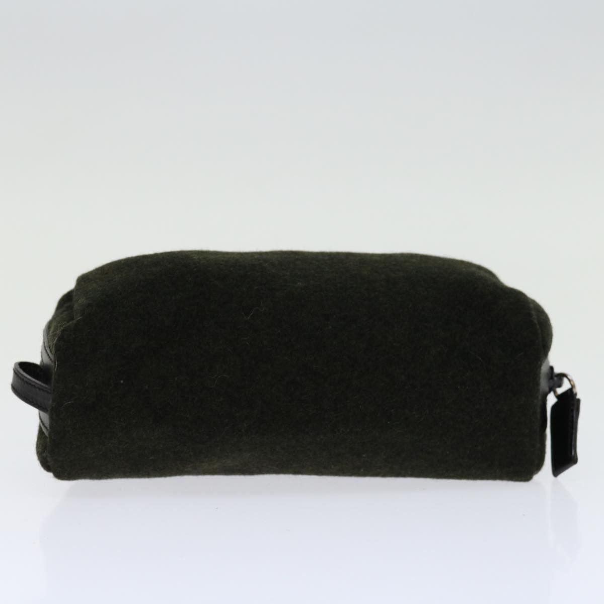 Prada Khaki Wool Clutch Bag (Pre-Owned) Size ONE SIZE - 3 Thumbnail