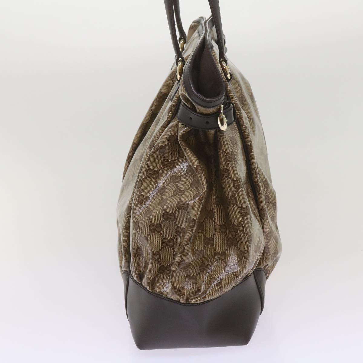 Gucci Gg Crystal Beige Canvas Tote Bag (Pre-Owned) Size ONE SIZE - 9 Thumbnail