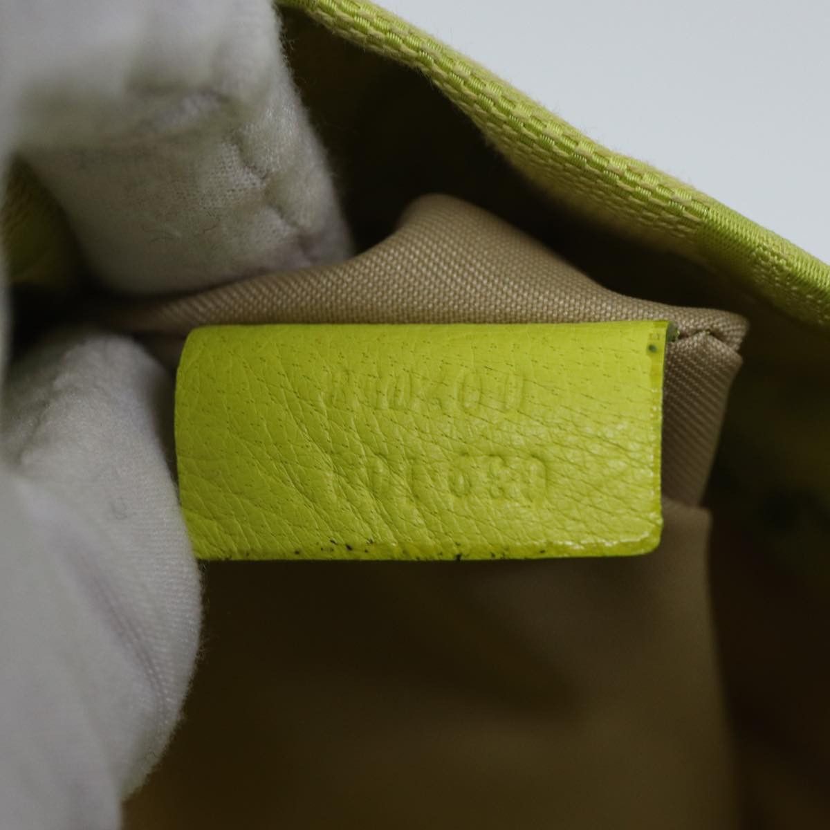 Gucci Green Canvas Clutch Bag (Pre-Owned) Size ONE SIZE - 7 Thumbnail
