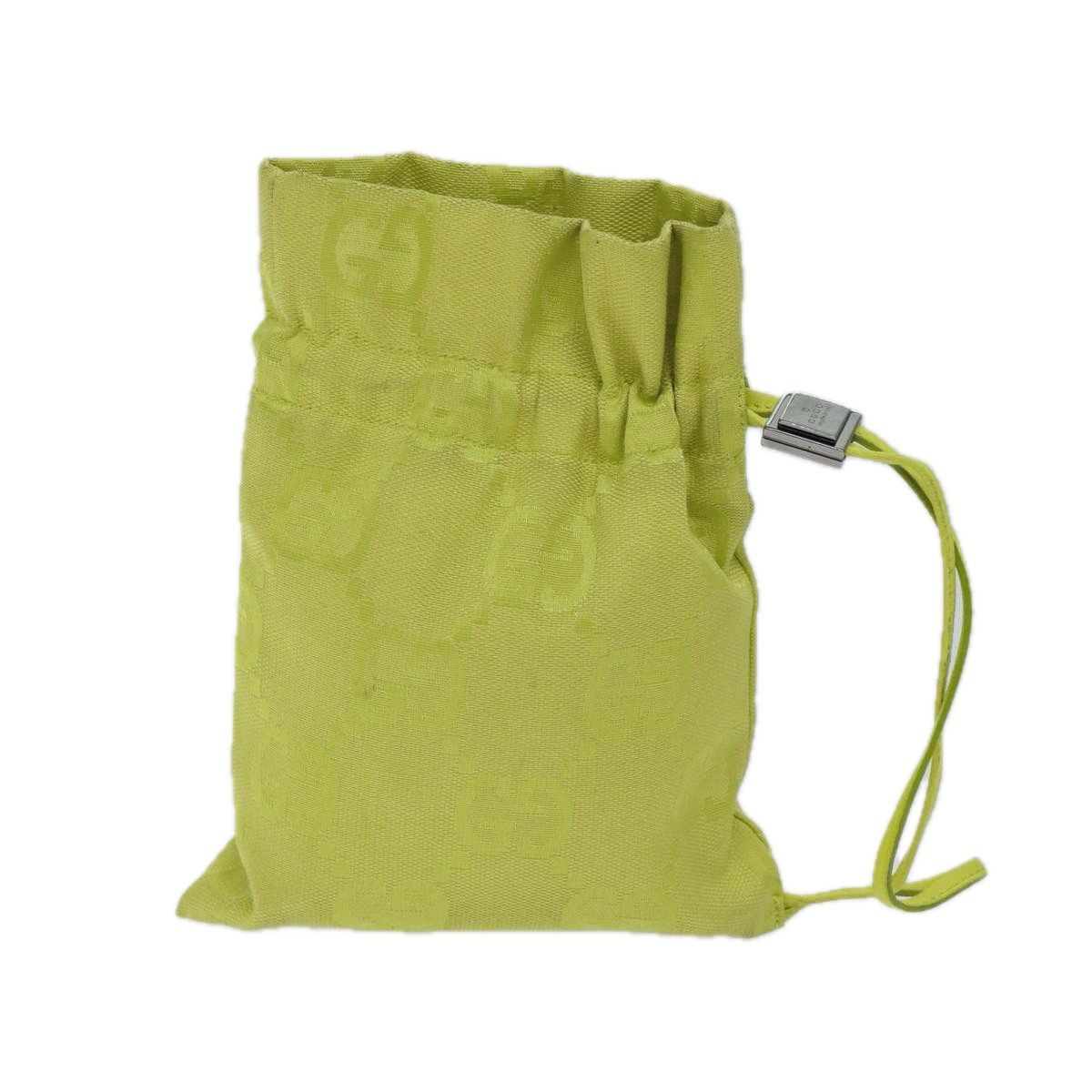 Gucci Green Canvas Clutch Bag (Pre-Owned) Size ONE SIZE - 2 Thumbnail