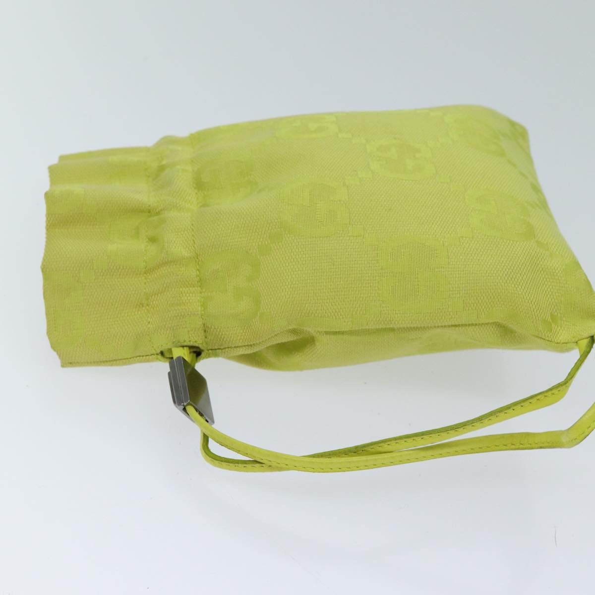 Gucci Green Canvas Clutch Bag (Pre-Owned) Size ONE SIZE - 5 Thumbnail