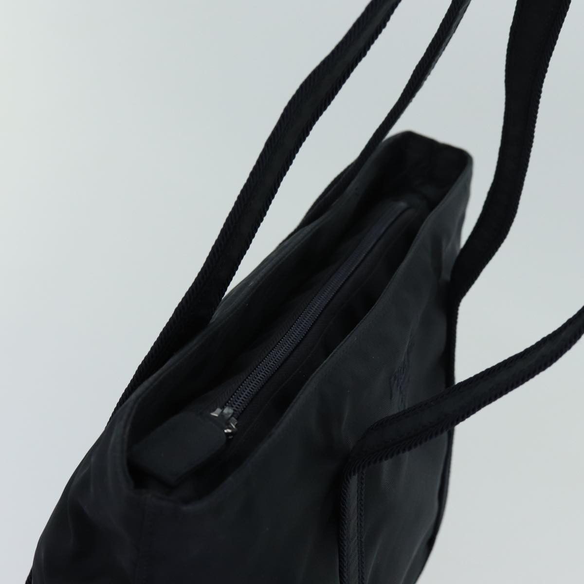 Prada Tessuto Black Synthetic Shoulder Bag (Pre-Owned) Size ONE SIZE - 4 Thumbnail