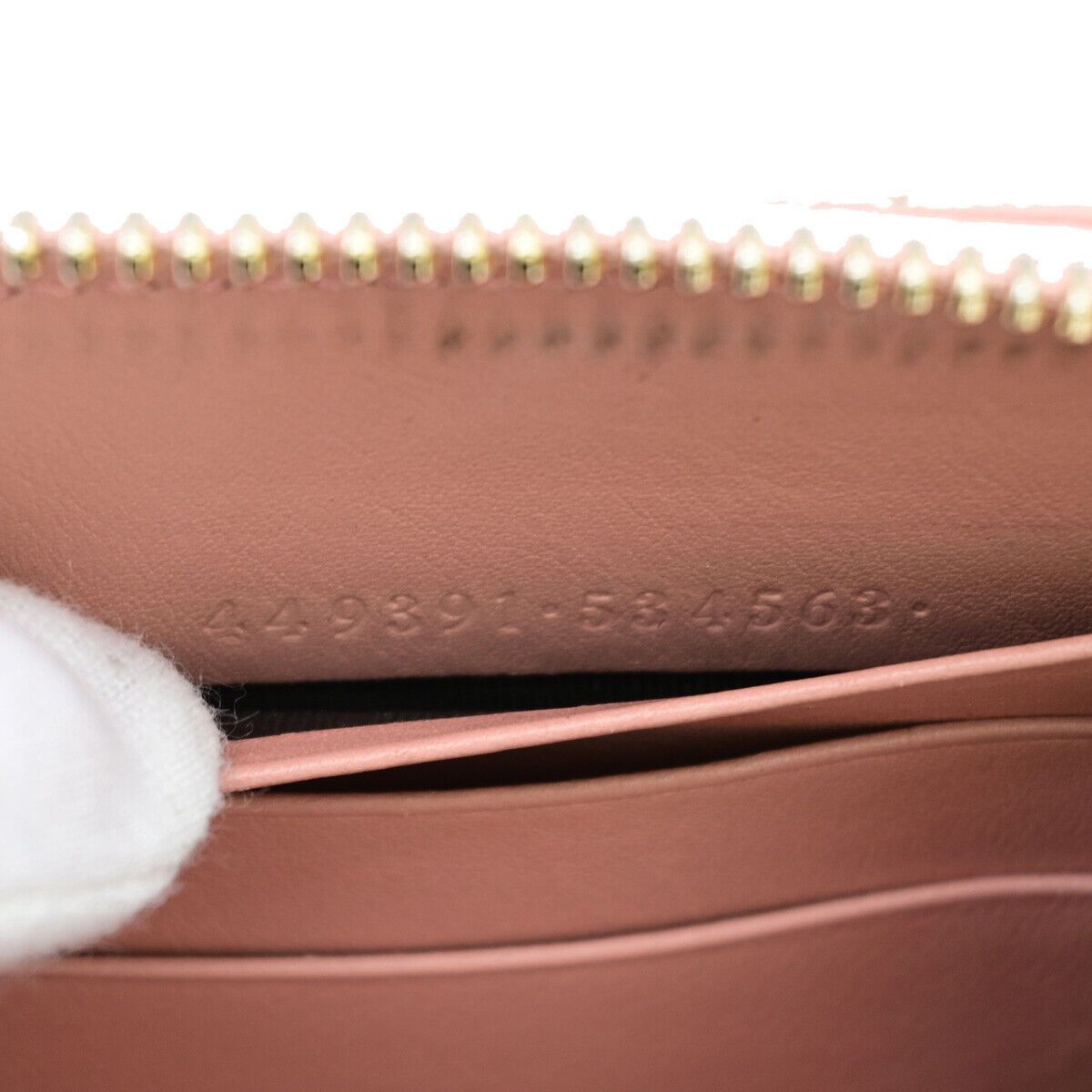 Gucci Pink Leather Wallet (Pre-Owned) Size ONE SIZE - 6 Thumbnail