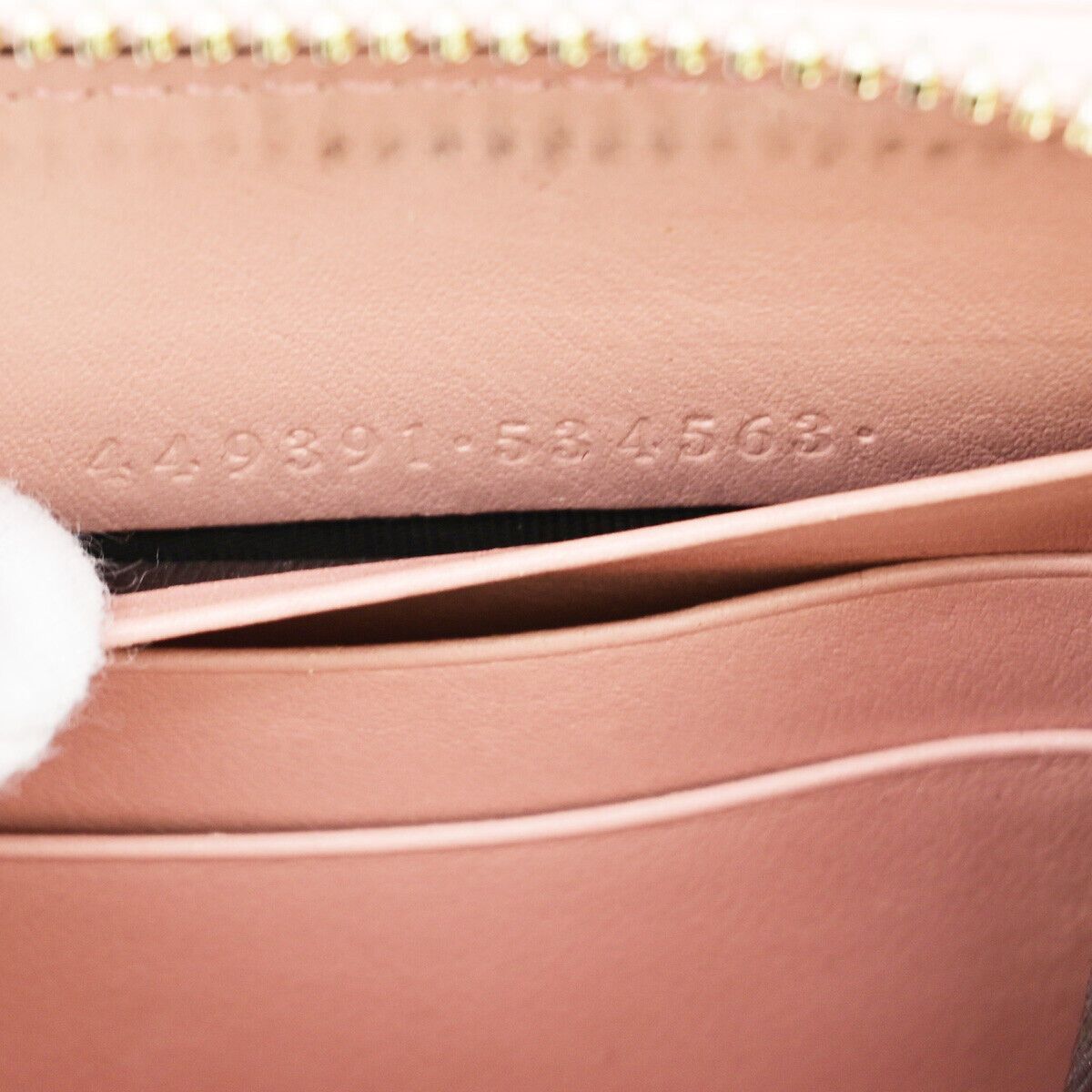 Gucci Pink Leather Wallet (Pre-Owned) Size ONE SIZE - 12 Thumbnail
