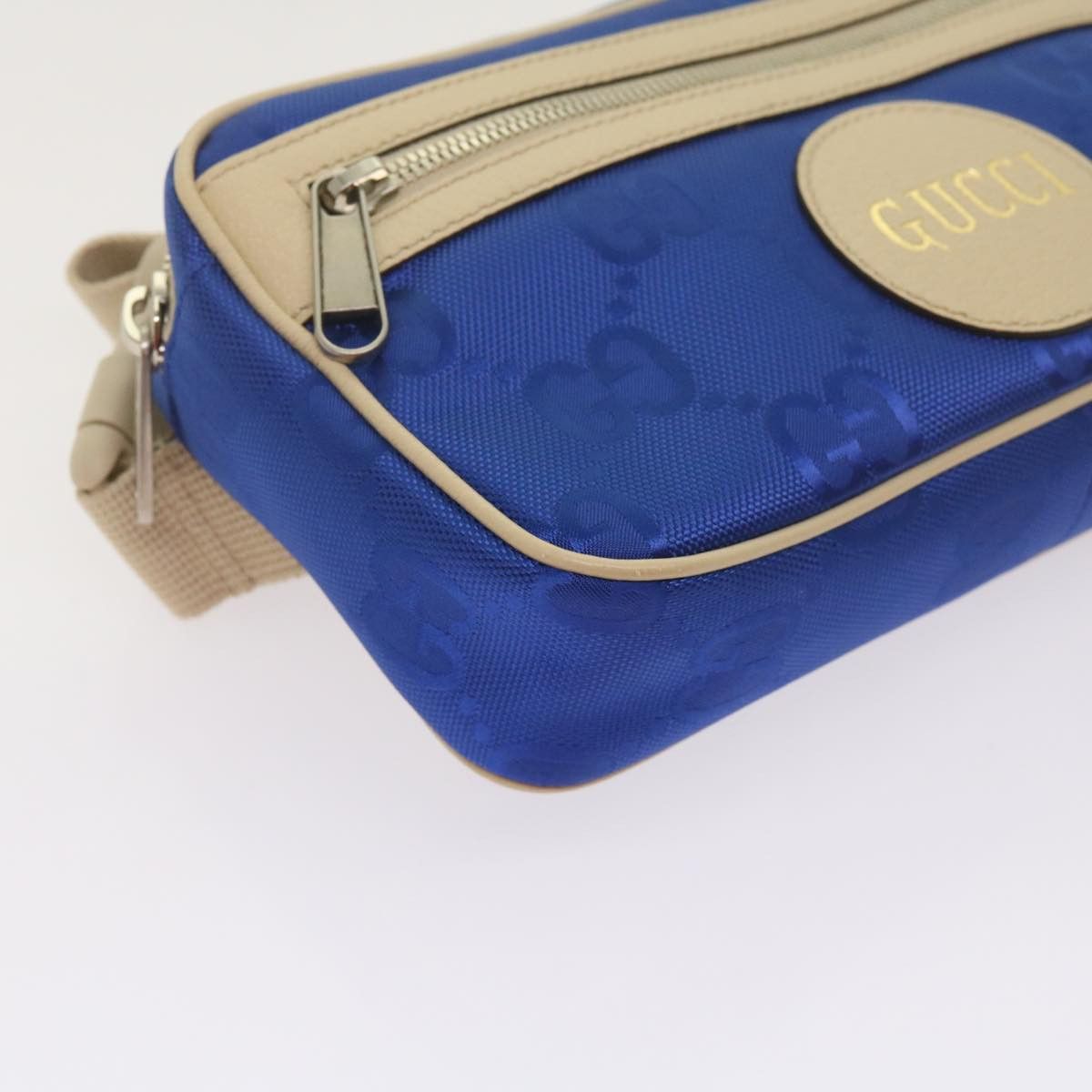 Gucci Gg Canvas Blue Canvas Shoulder Bag (Pre-Owned) Size ONE SIZE - 13 Thumbnail