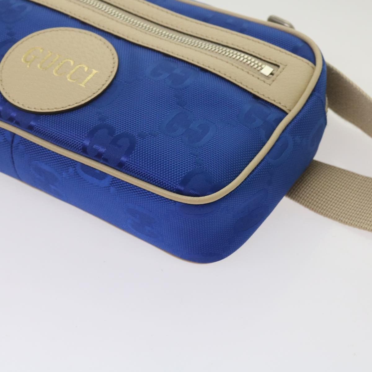Gucci Gg Canvas Blue Canvas Shoulder Bag (Pre-Owned) Size ONE SIZE - 12 Thumbnail