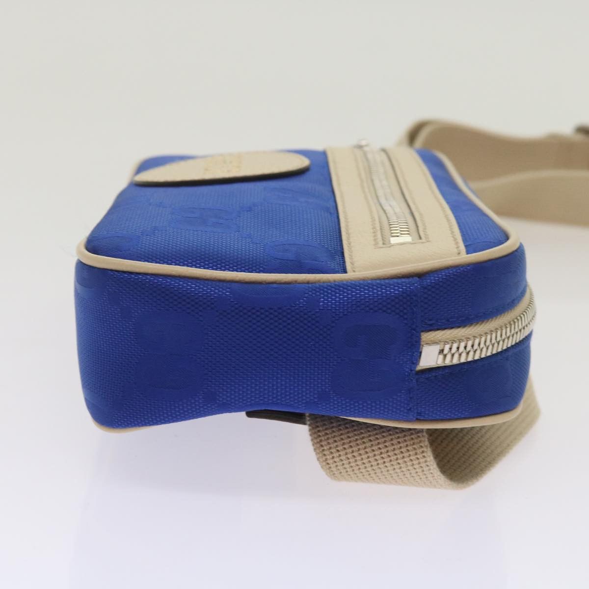 Gucci Gg Canvas Blue Canvas Shoulder Bag (Pre-Owned) Size ONE SIZE - 9 Thumbnail