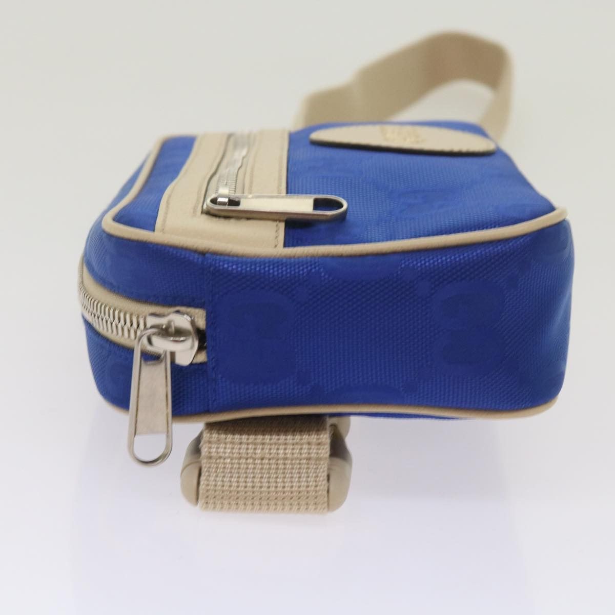 Gucci Gg Canvas Blue Canvas Shoulder Bag (Pre-Owned) Size ONE SIZE - 10 Thumbnail