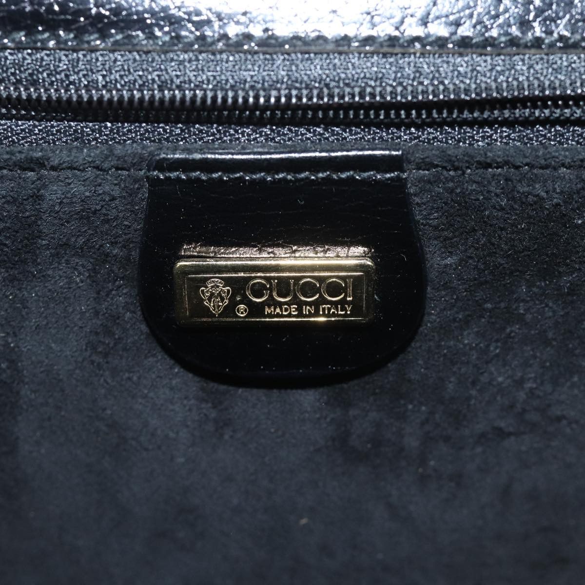 Gucci Black Leather Shoulder Bag (Pre-Owned) Size ONE SIZE - 8 Thumbnail