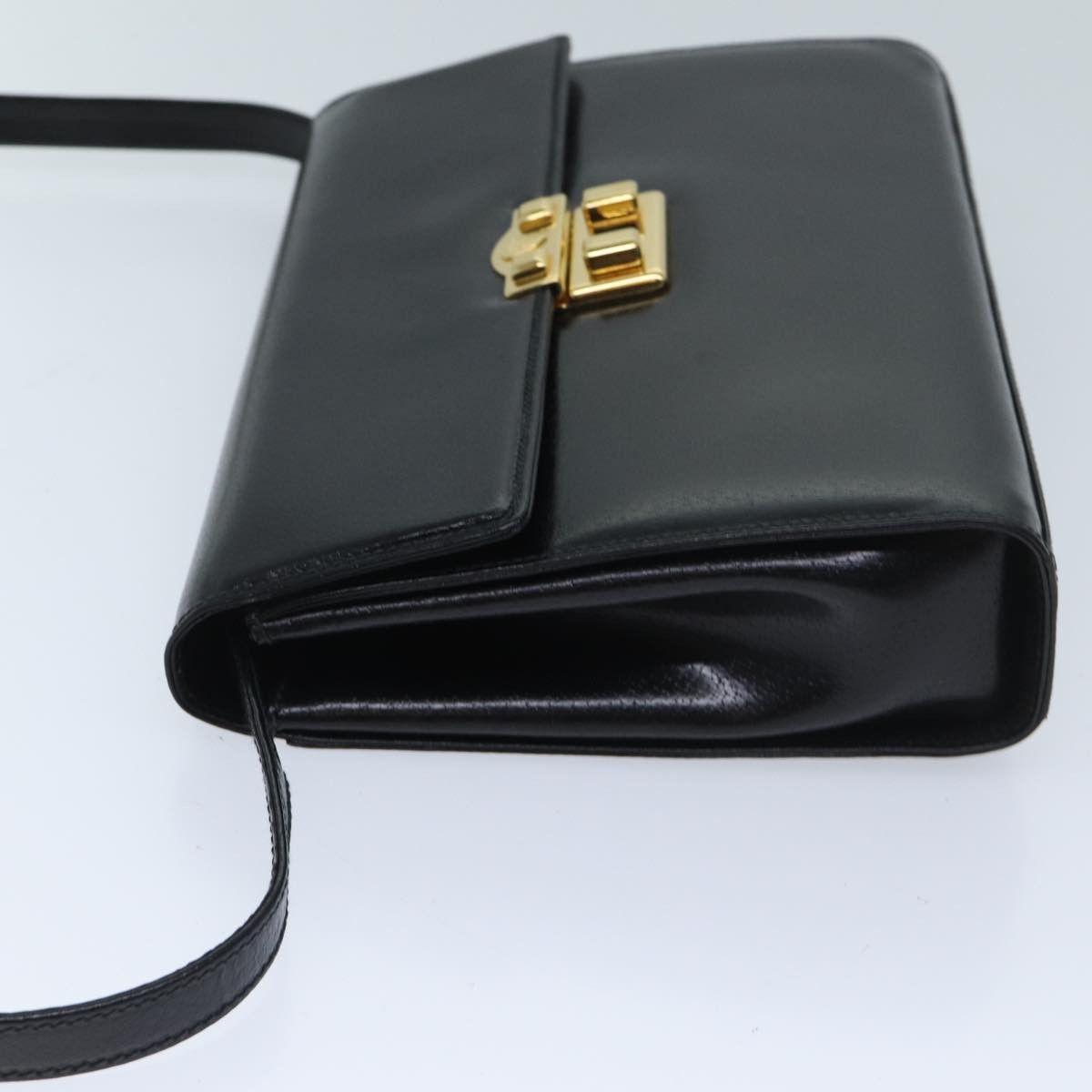 Gucci Black Leather Shoulder Bag (Pre-Owned) Size ONE SIZE - 12 Thumbnail