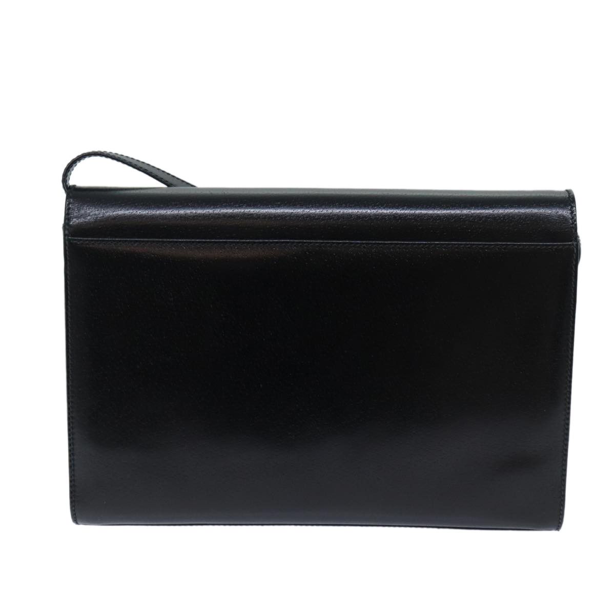 Gucci Black Leather Shoulder Bag (Pre-Owned) Size ONE SIZE - 2 Thumbnail