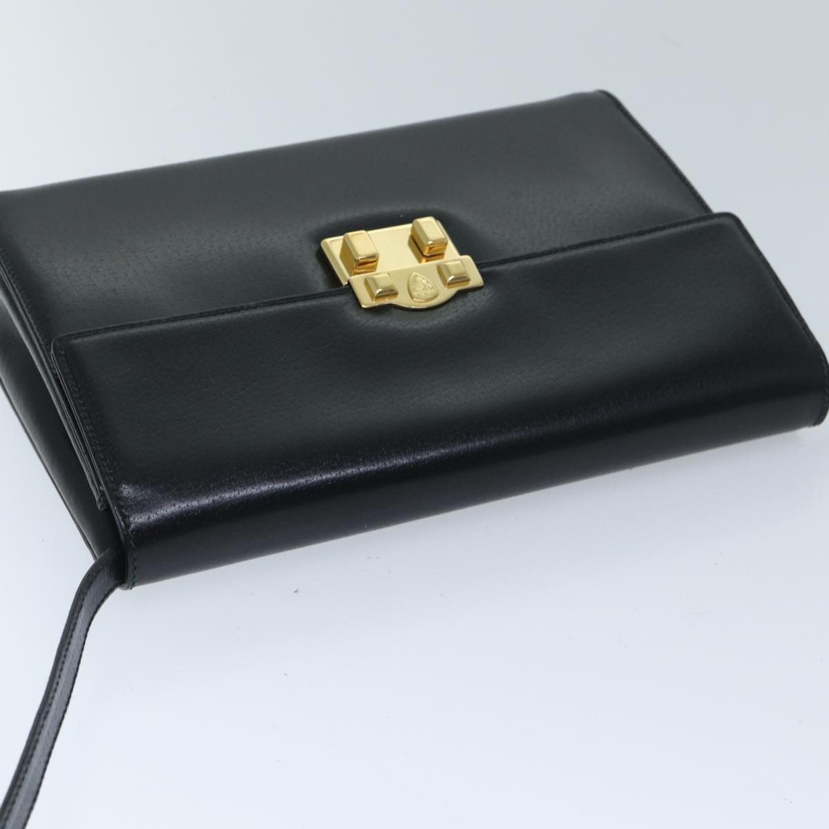 Gucci Black Leather Shoulder Bag (Pre-Owned) Size ONE SIZE - 4 Thumbnail