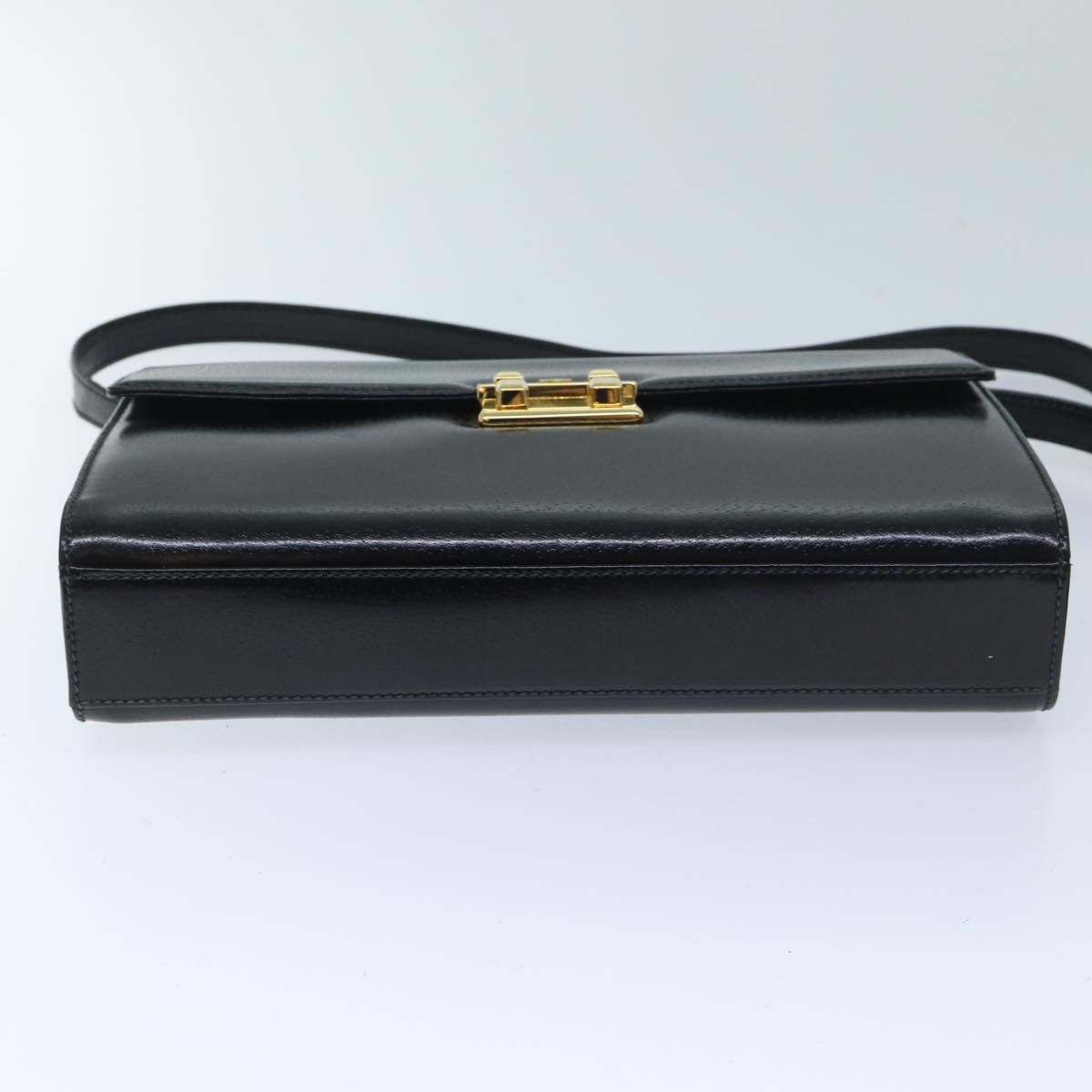 Gucci Black Leather Shoulder Bag (Pre-Owned) Size ONE SIZE - 3 Thumbnail