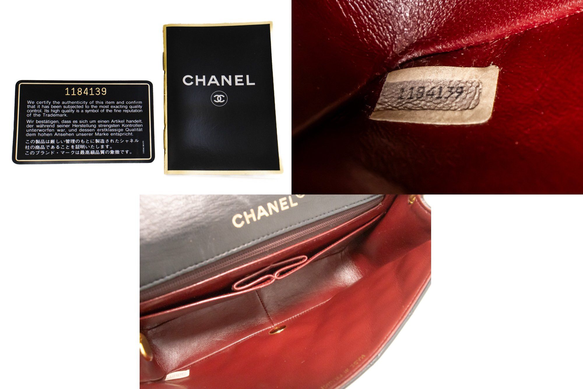 Chanel Full Flap Black Leather Shoulder Bag (Pre-Owned) Size ONE SIZE - 5 Thumbnail