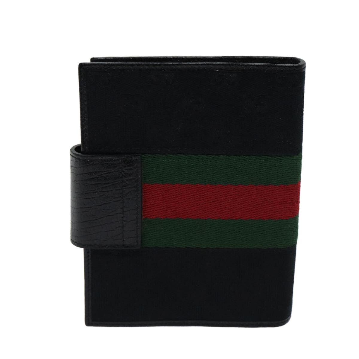 Sherry Black Canvas Wallet (Pre-Owned)