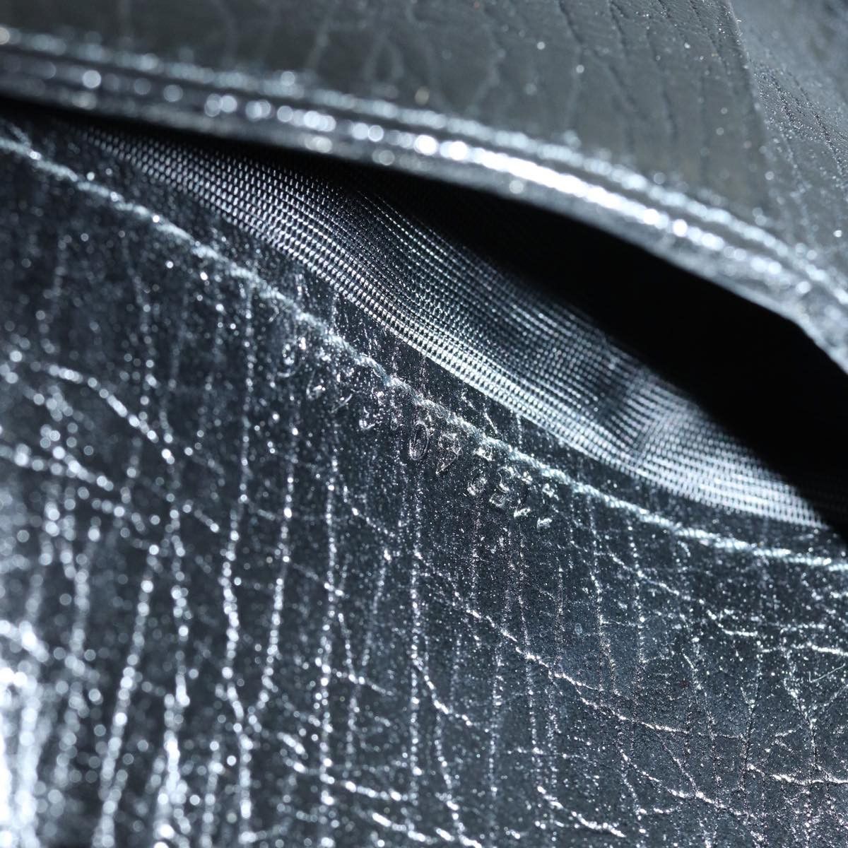 Sherry Black Canvas Wallet (Pre-Owned)