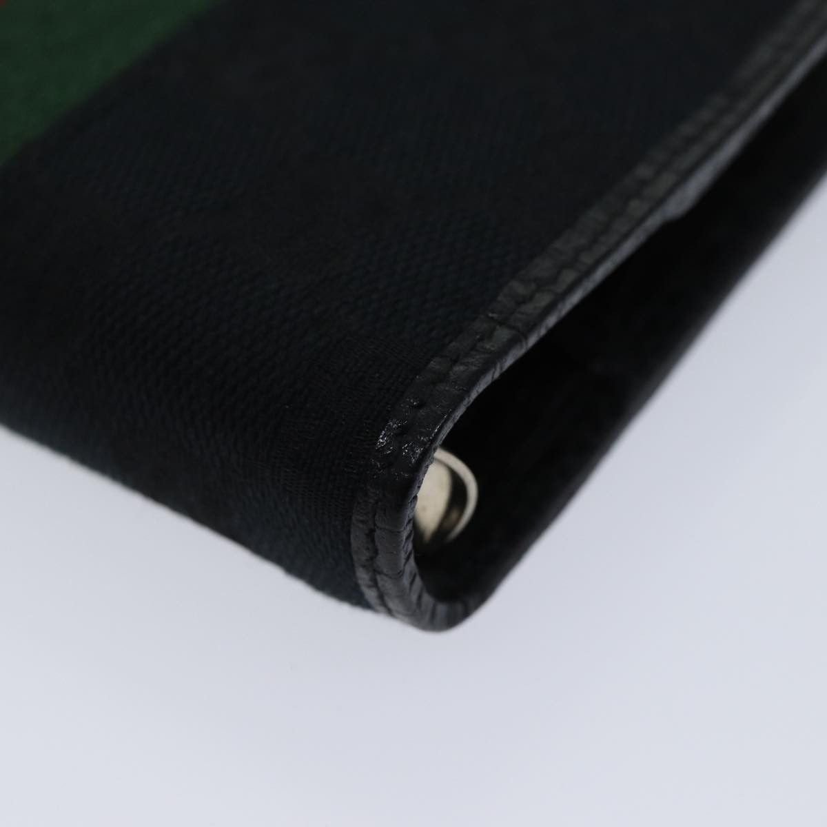 Sherry Black Canvas Wallet (Pre-Owned)