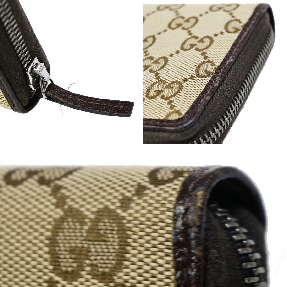 Gucci Gg Canvas Beige Canvas Wallet (Pre-Owned) Size ONE SIZE - 9 Thumbnail