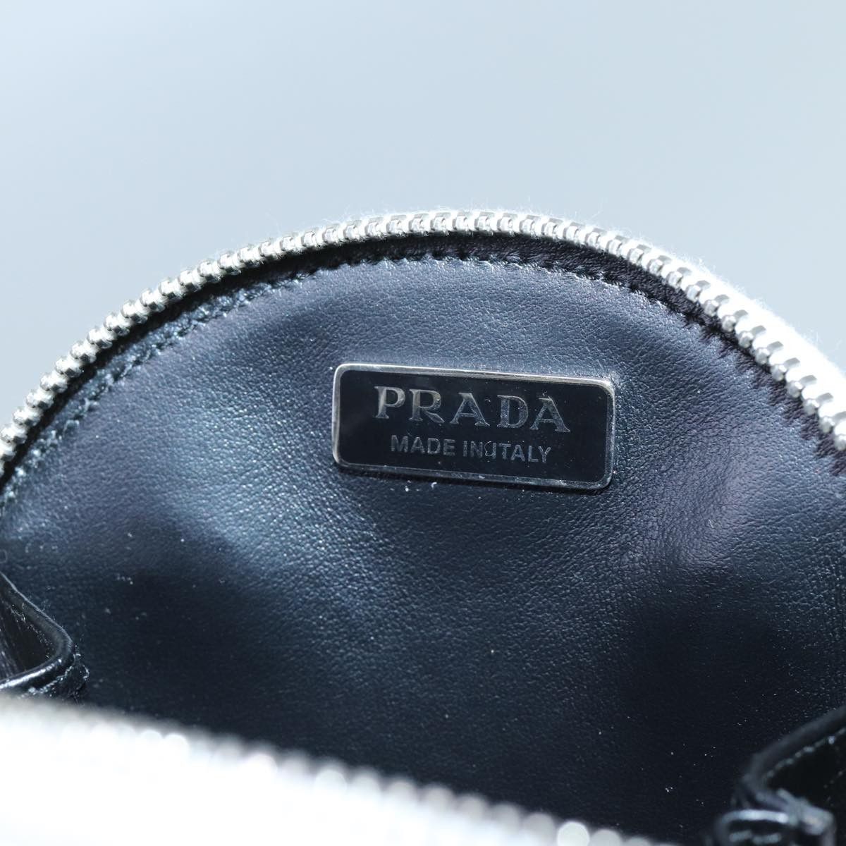 Prada Saffiano White Patent Leather Shoulder Bag (Pre-Owned) Size ONE SIZE - 8 Thumbnail