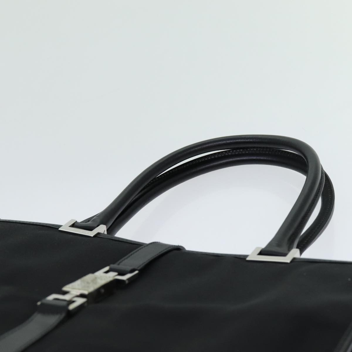 Jackie Black Synthetic Tote Bag (Pre-Owned)