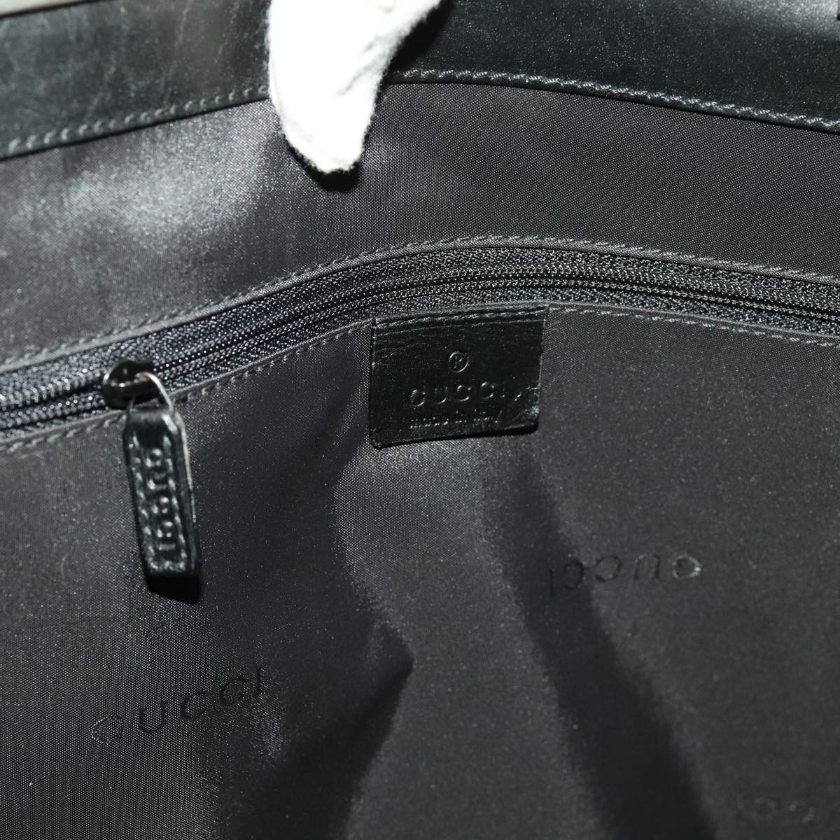 Jackie Black Synthetic Tote Bag (Pre-Owned)