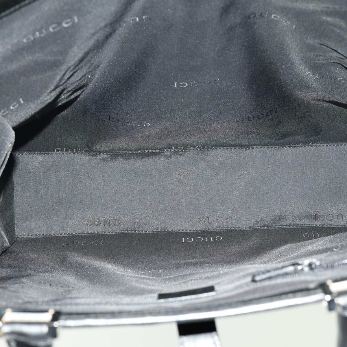 Jackie Black Synthetic Tote Bag (Pre-Owned)