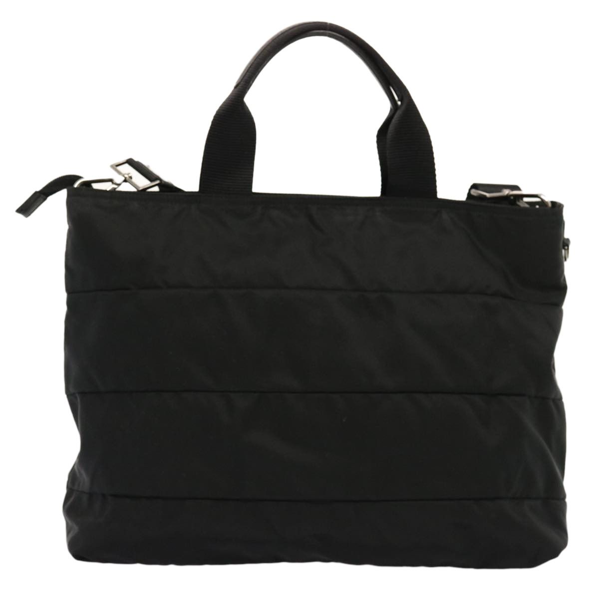 Tessuto Black Synthetic Handbag (Pre-Owned)