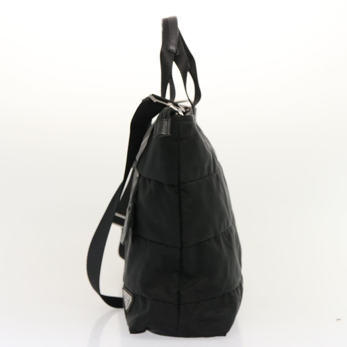 Tessuto Black Synthetic Handbag (Pre-Owned)